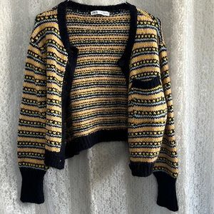 Zara Cropped Cardigan